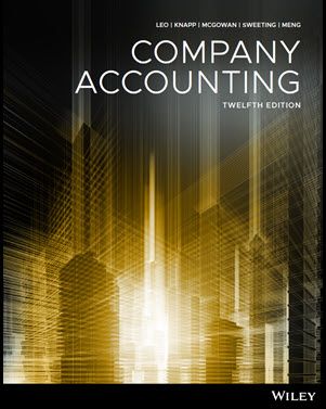 Company accounting, 12th edition