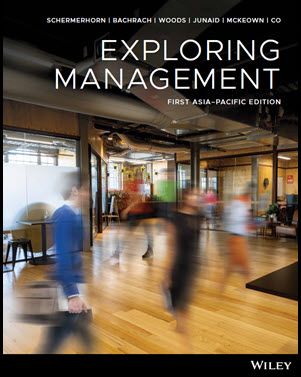 Exploring management, 1st Asia-Pacific edition