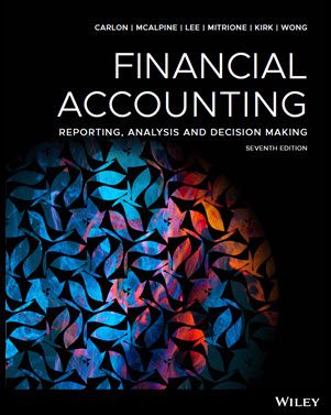 Financial accounting: Reporting, analysis and decision making, 7th edition